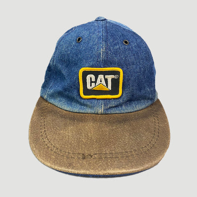 90's Denim CAT Strapback Cap