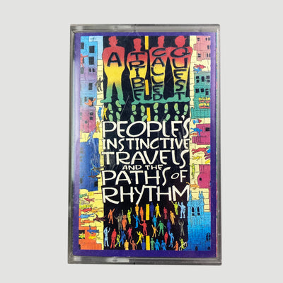 1990 A Tribe Called Quest ‎'People's Instinctive Travels And The Paths Of Rhythm' Cassette