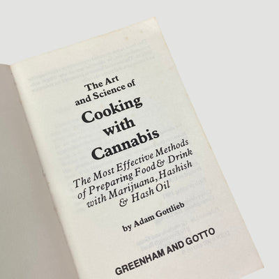 1981 Cooking with Cannabis (The Art & Science of)