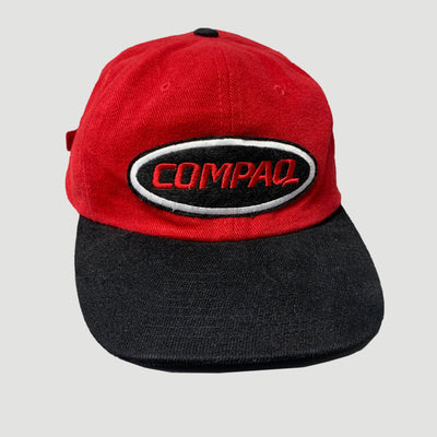 80's Compaq Logo Strapback Cap