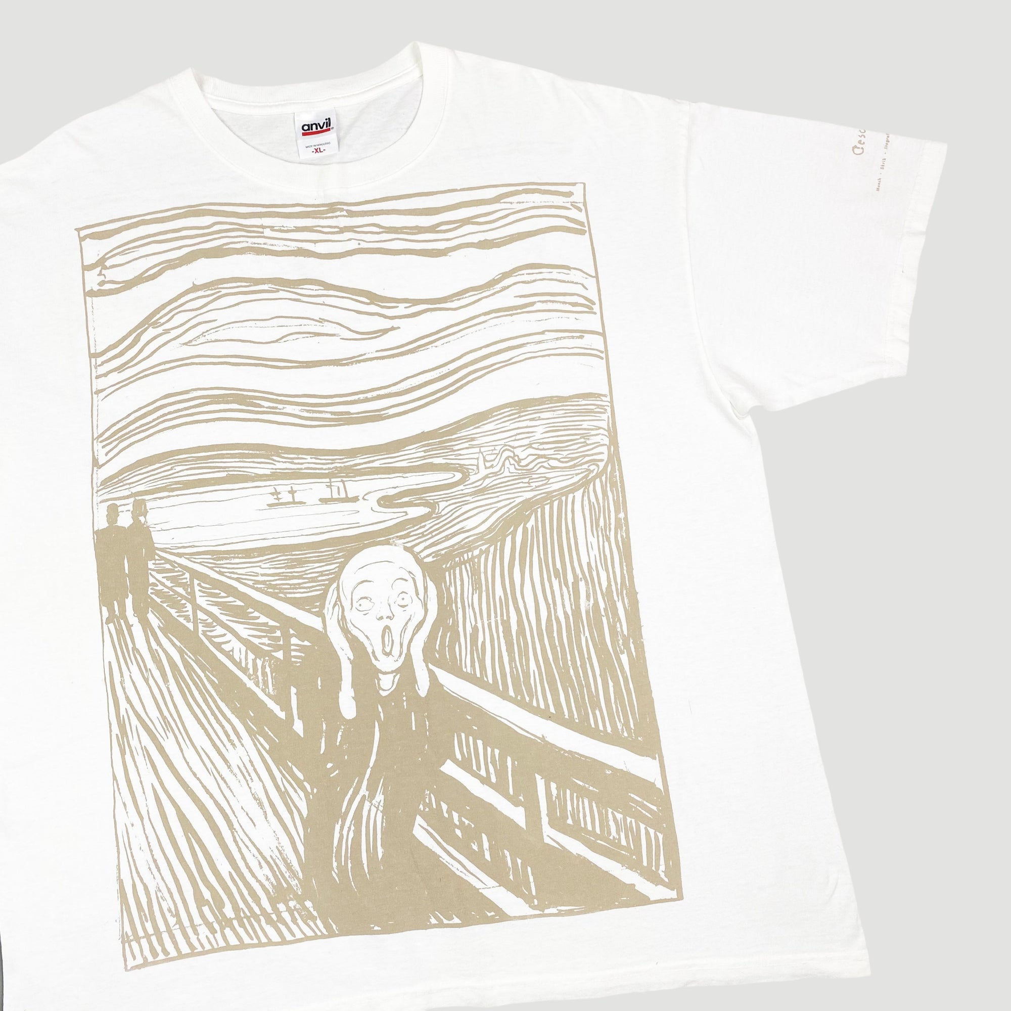 00’s Edvard Munch 'The Scream' Double-Sided T-Shirt