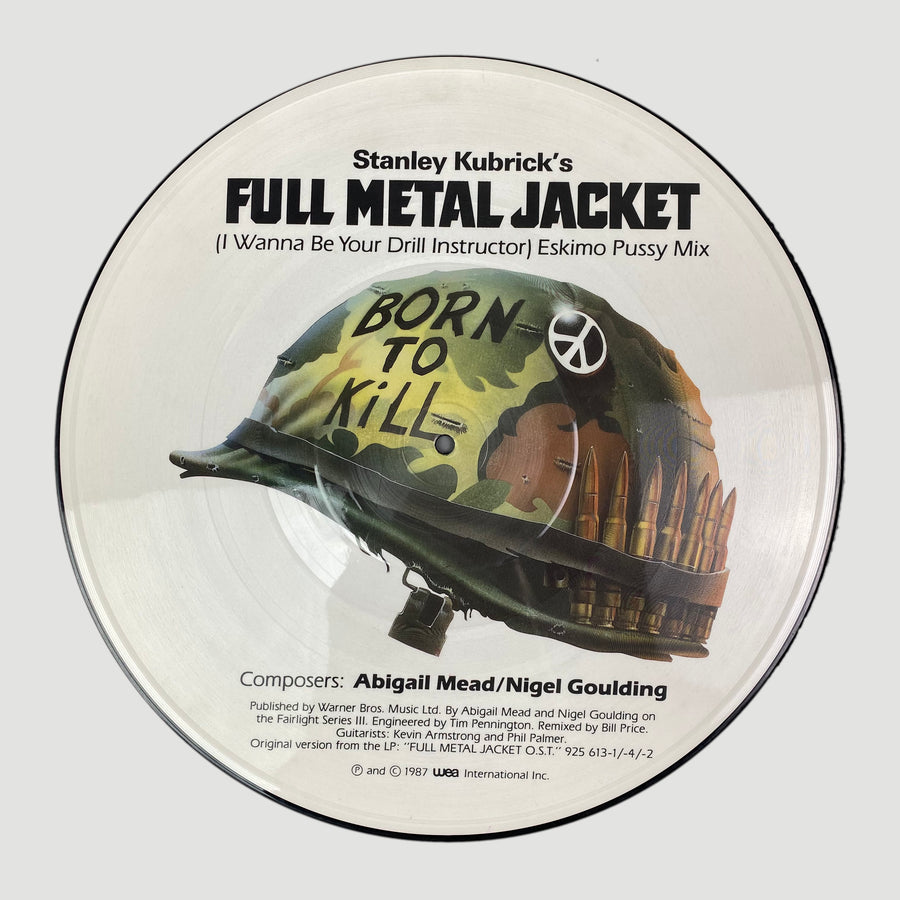 1987 Abigail Mead & Nigel Goulding 'Full Metal Jacket (I Wanna Be Your Drill Instructor)' 12" Picture Disc