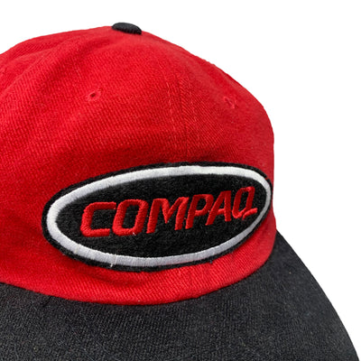 80's Compaq Logo Strapback Cap