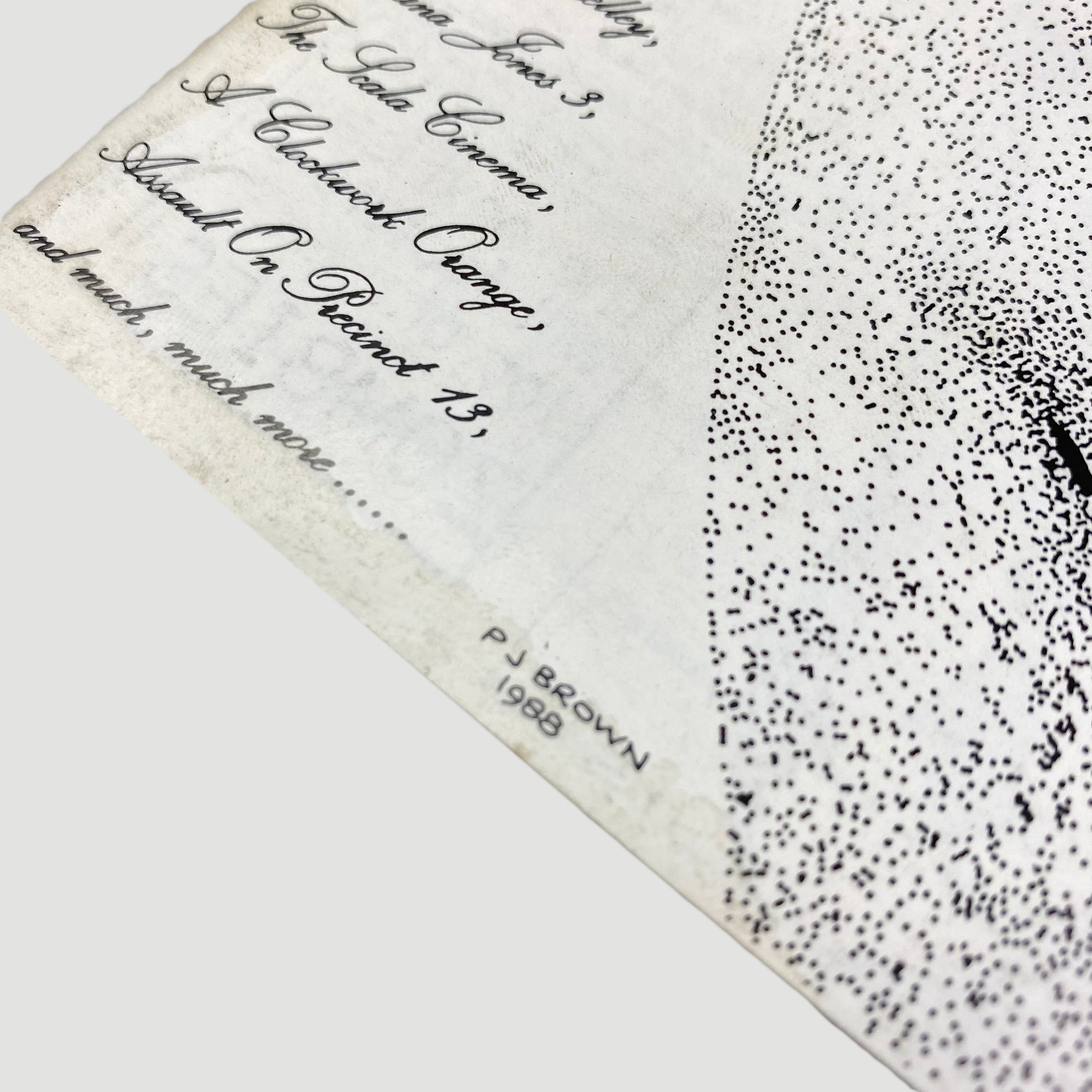 1988 Fantasynopsis Number One - A Clockwork Orange