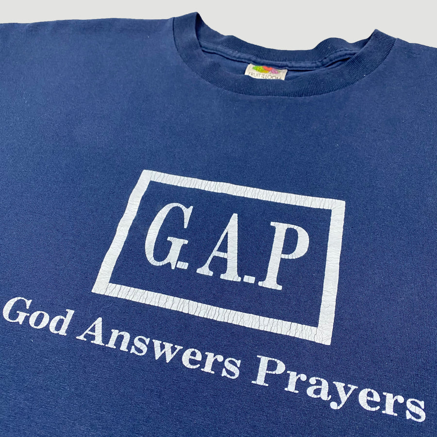 Late 90's G.A.P. 'God Answers Prayers' T-Shirt