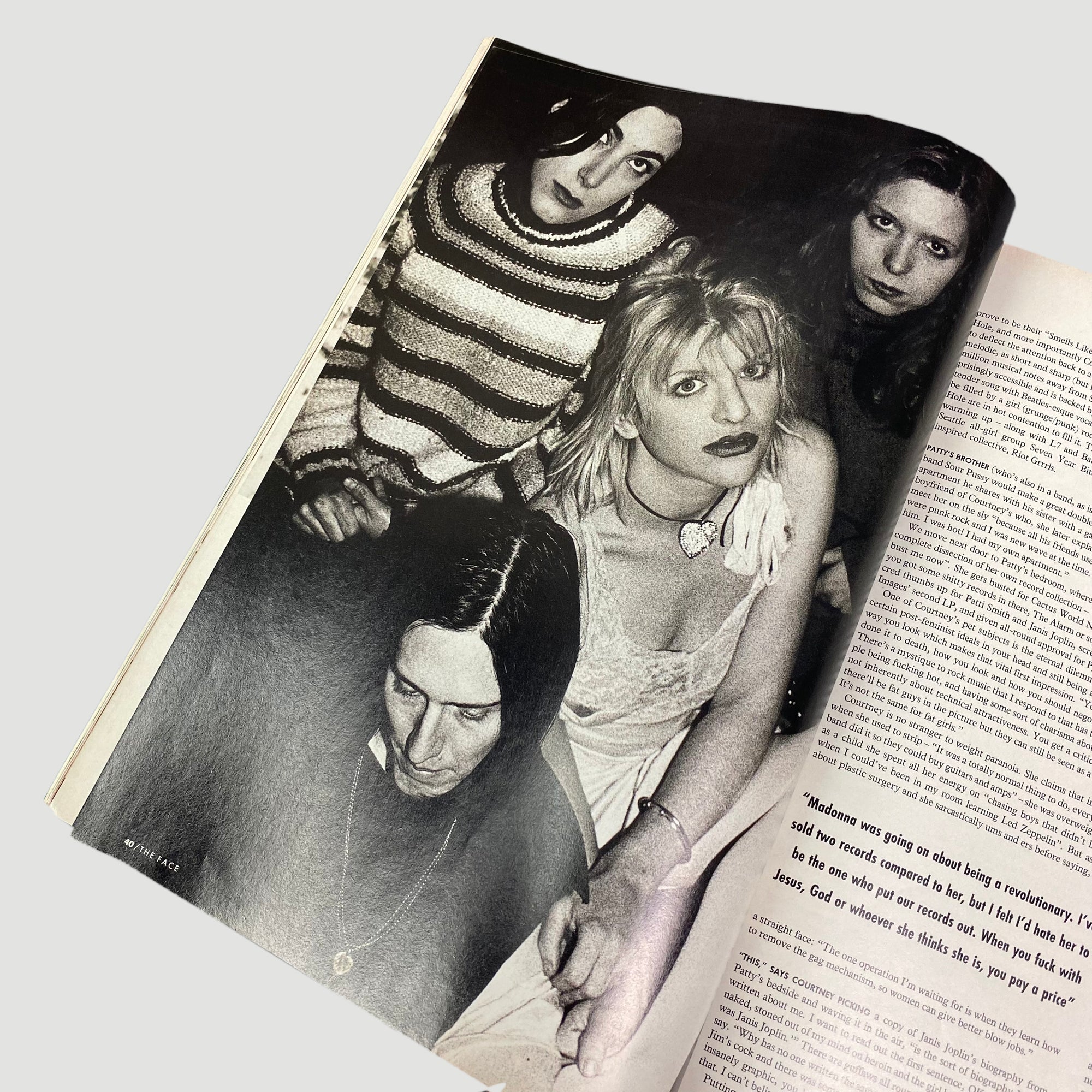 1993 The Face Magazine Courtney Love/Hole Issue