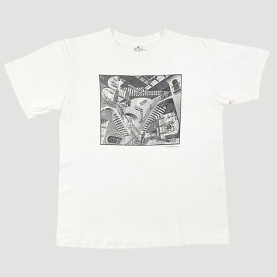 1991 M.C. Escher 'Relativity' T-Shirt