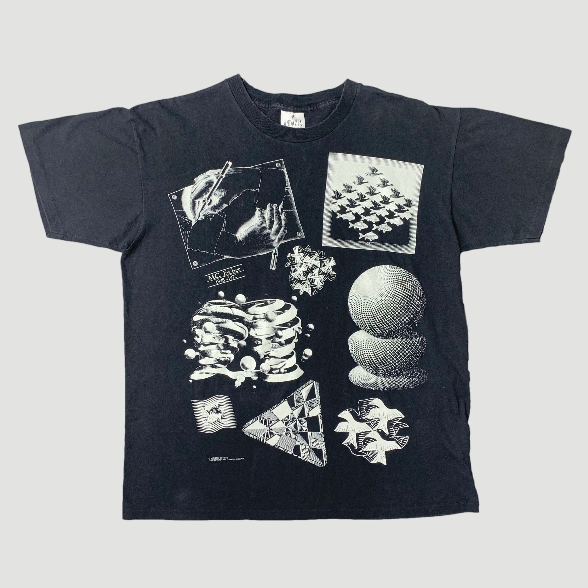 1990 M.C. Escher Heirs T-Shirt