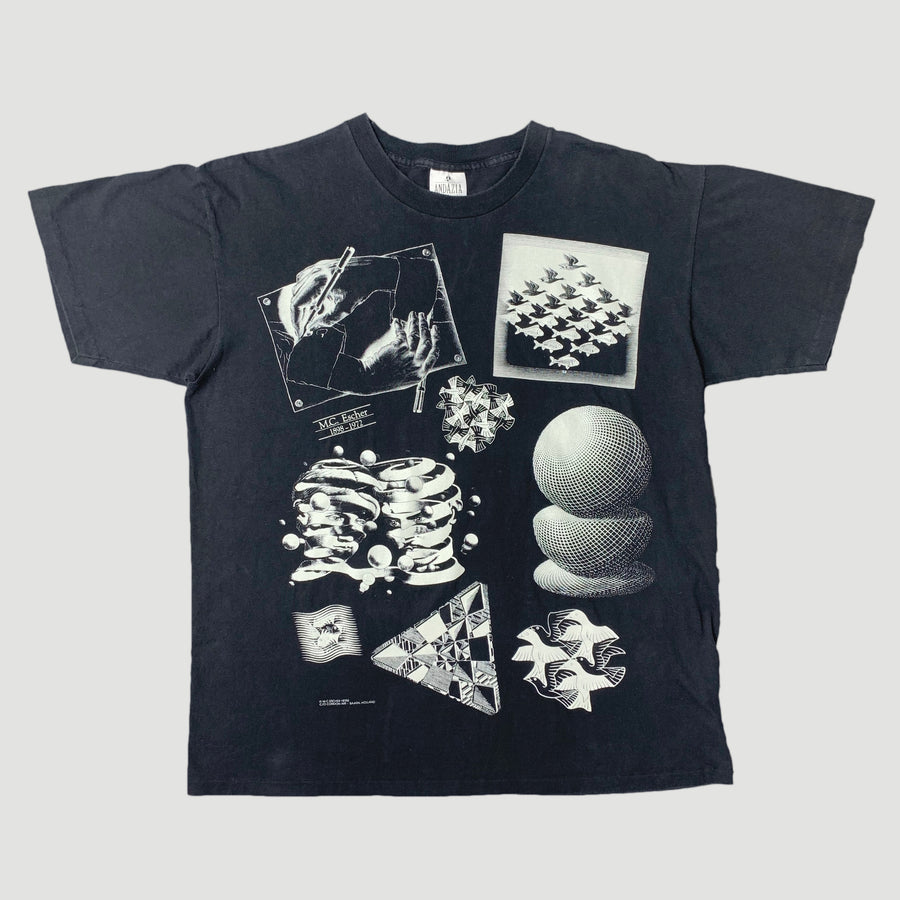 1990 M.C. Escher Heirs T-Shirt