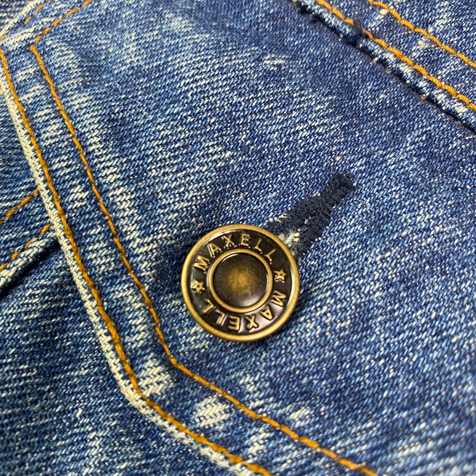 80's Maxell Swedish Denim Jacket