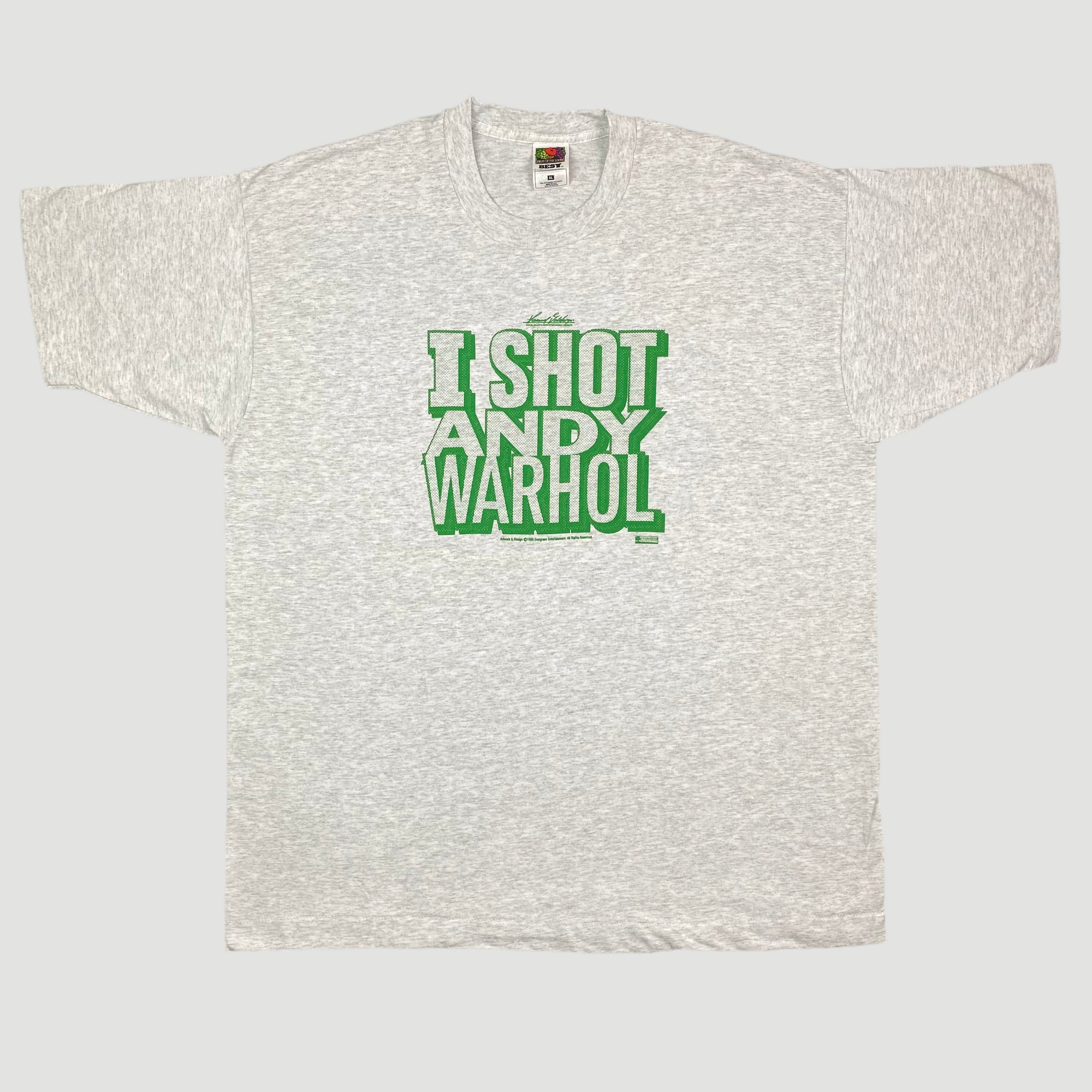 1996 'I Shot Andy Warhol' T-Shirt