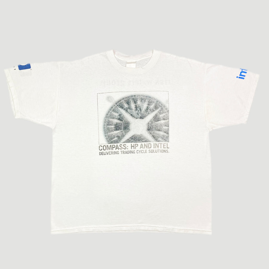 Early 00's HP & Intel 'Compass' T-Shirt