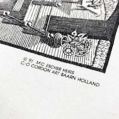 1991 M.C. Escher 'Relativity' T-Shirt