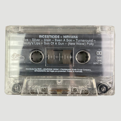 1992 Nirvana 'Incesticide' Cassette