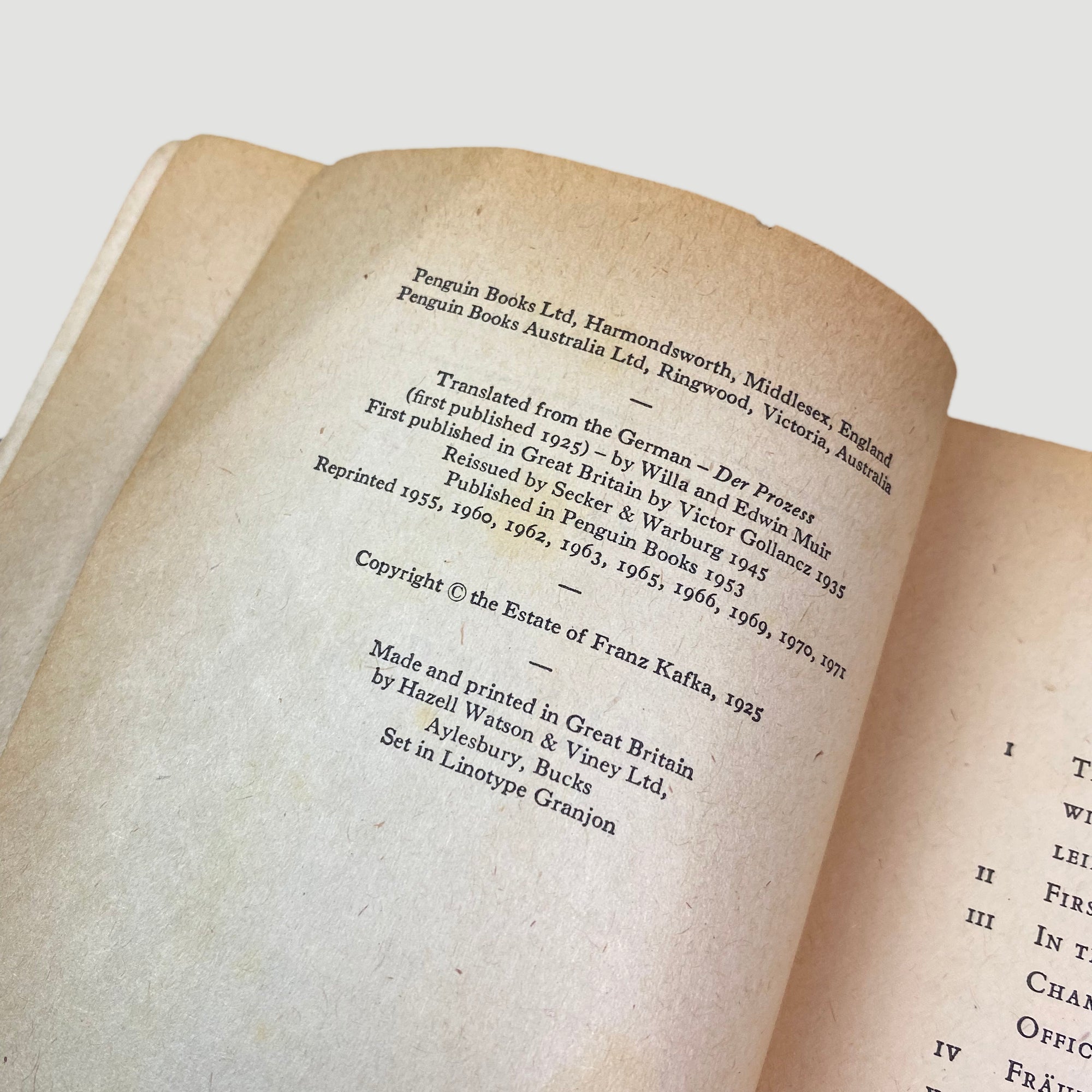 1971 Frank Kafka 'The Trial'