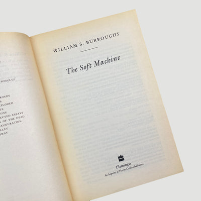 1992 William Burroughs 'The Soft Machine'