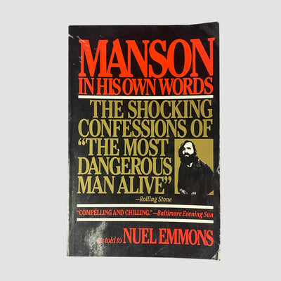 1986 Neul Emmons 'Manson In His Own Words'