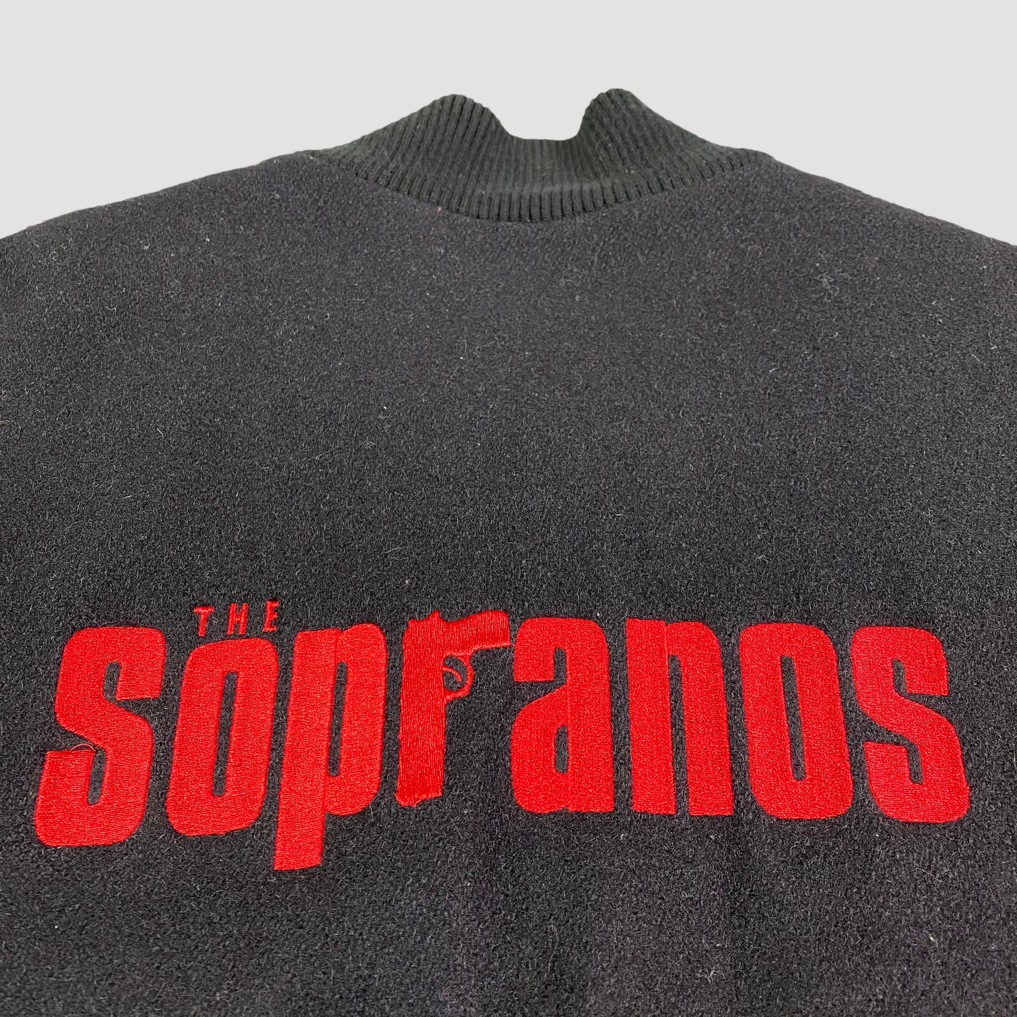 Late 90's The Sopranos Wool Bomber Jacket