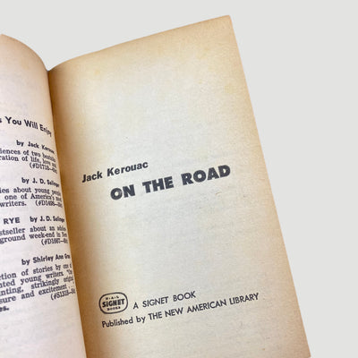 1958 Jack Kerouac 'On The Road' US 1st softcover