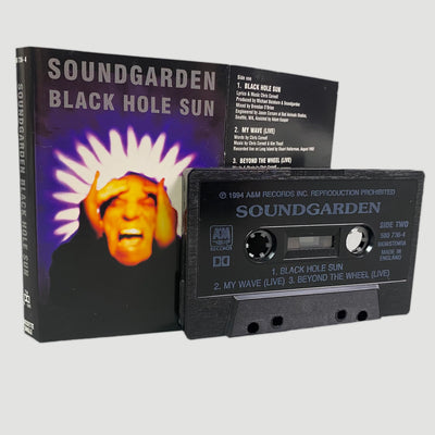 1994 Soundgarden Black Hole Sun Cassette