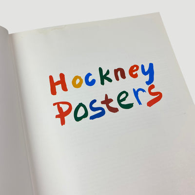 1987 David Hockney 'Posters'