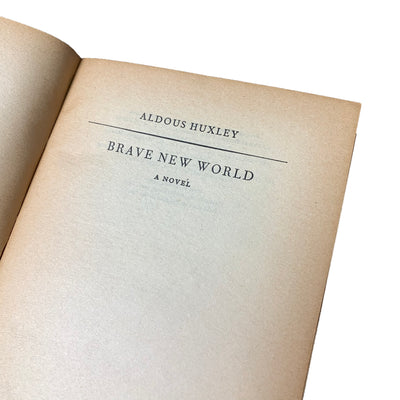 1955 Aldous Huxley 'Brave New World'