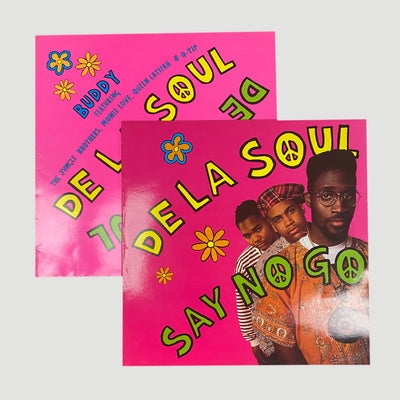 1989 De La Soul Singles 'Say No Go' + 'Buddy' 12" Double Pack