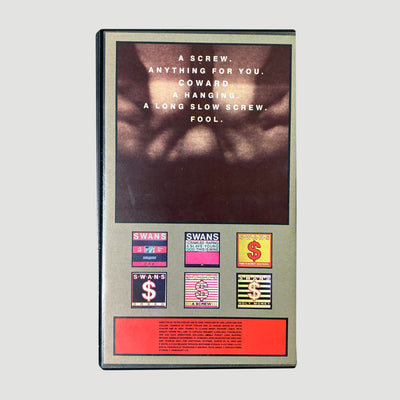 1986 SWANS ‘A Long Slow Screw’ VHS