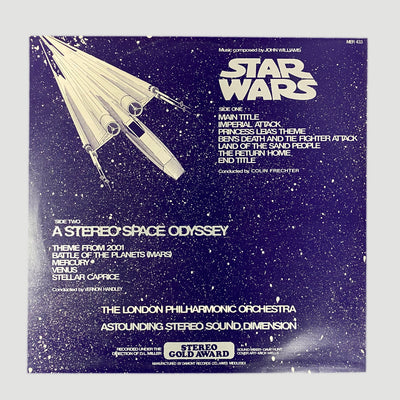 1977 Star Wars London Philharmonic Orchestra Vinyl LP