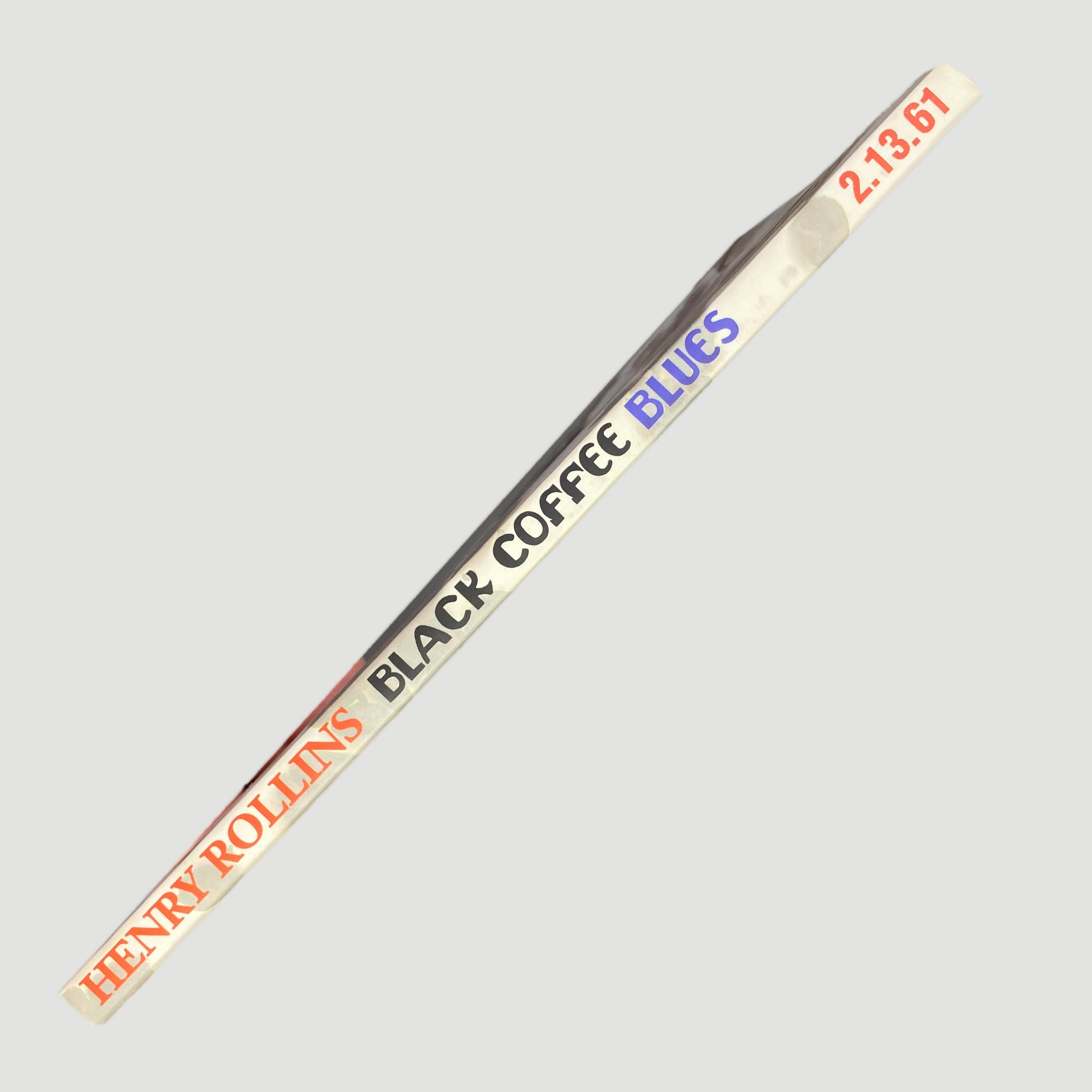 1991 Henry Rollins Black Coffee Blues