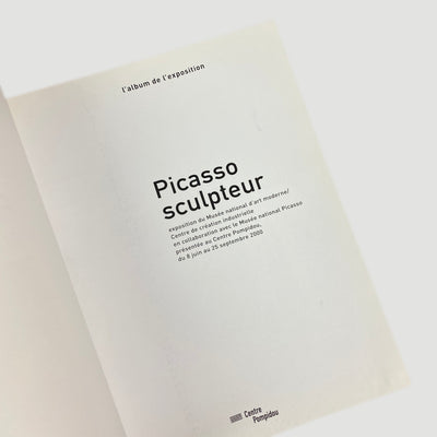 2000 Picasso Sculpteur Exhibition Book