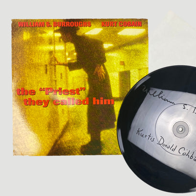 Sealed 1993 William S. Burroughs / Kurt Cobain 'The "Priest" They Called Him' Etched 10"