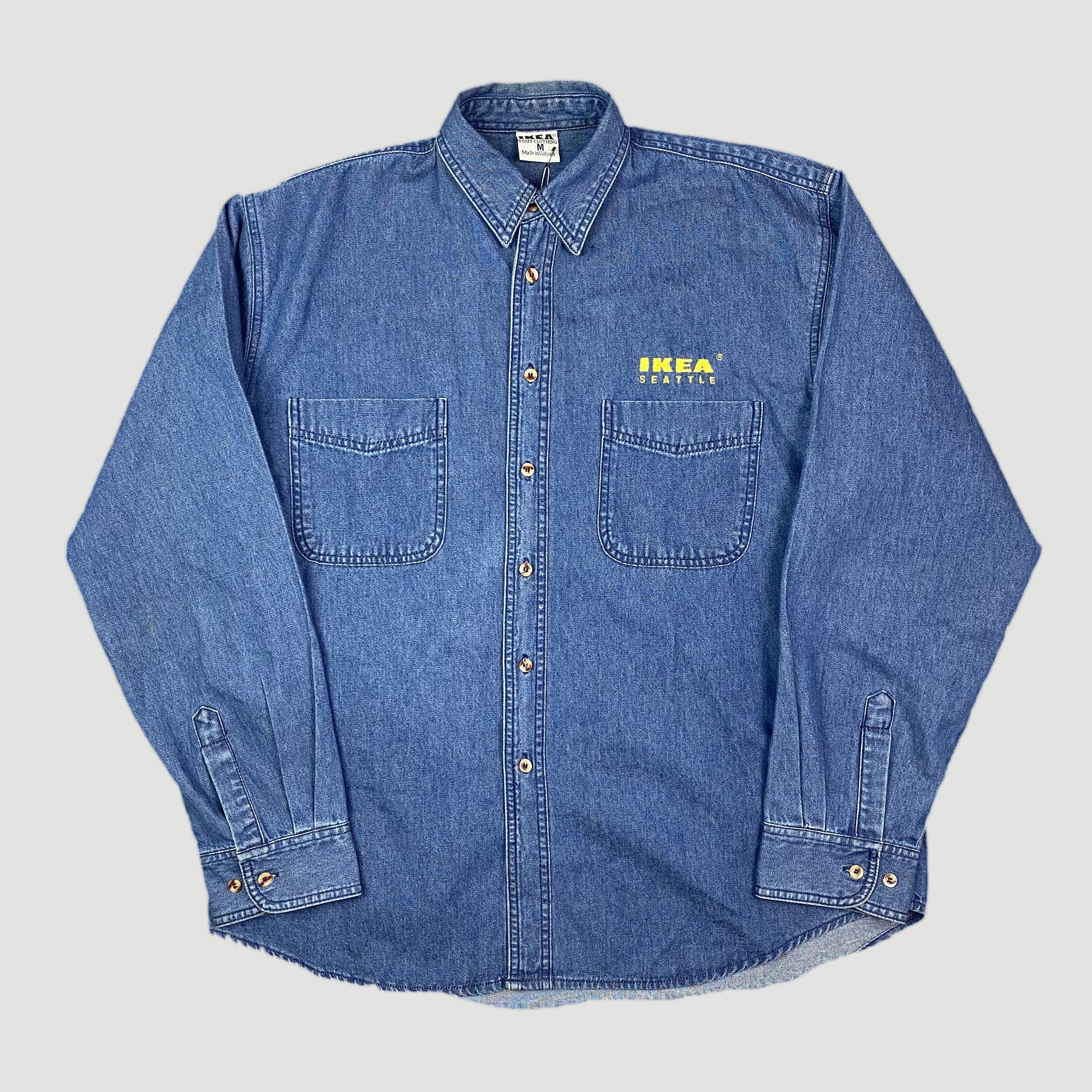 90's Ikea Seattle Staff Denim Workshirt