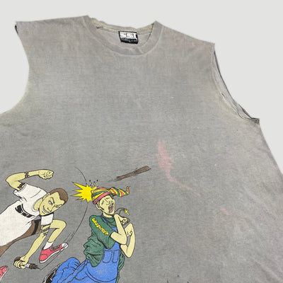 90’s SST Punk vs. Rave Sleeveless Tank