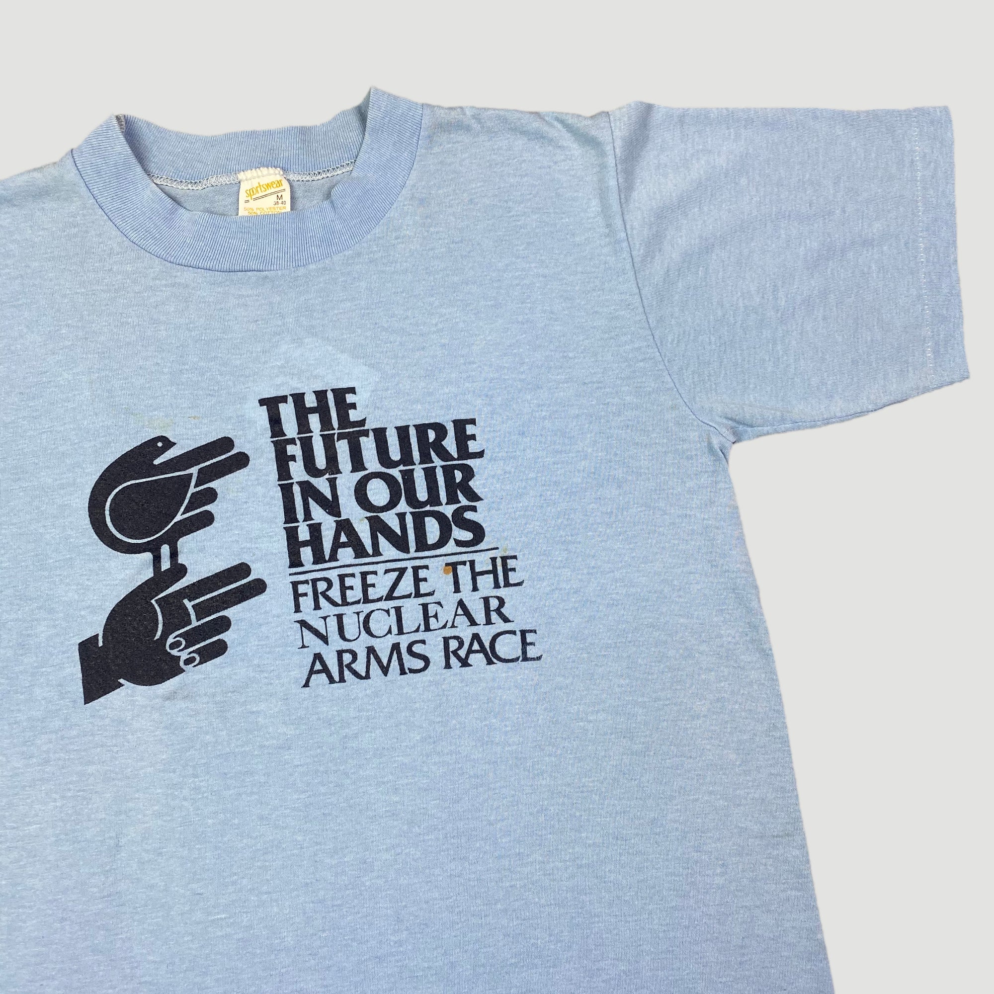 80's 'Freeze The Nuclear Arms Race' T-Shirt