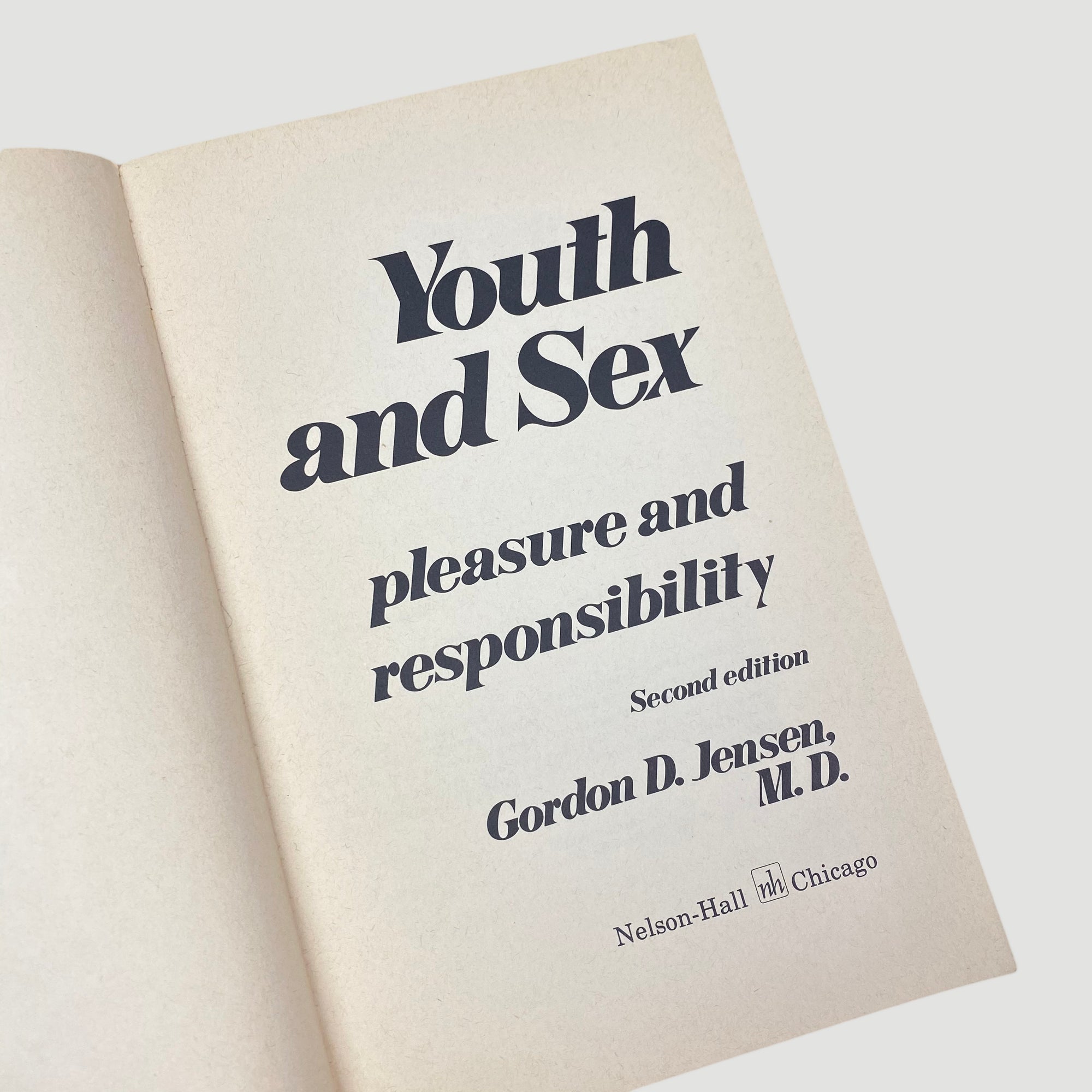 1979 Gordon Jensen ‘Youth and Sex: Pleasure and Responsibility’