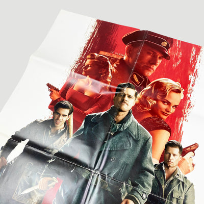 2009 Inglourious Basterds UK Original Quad Cinema Poster