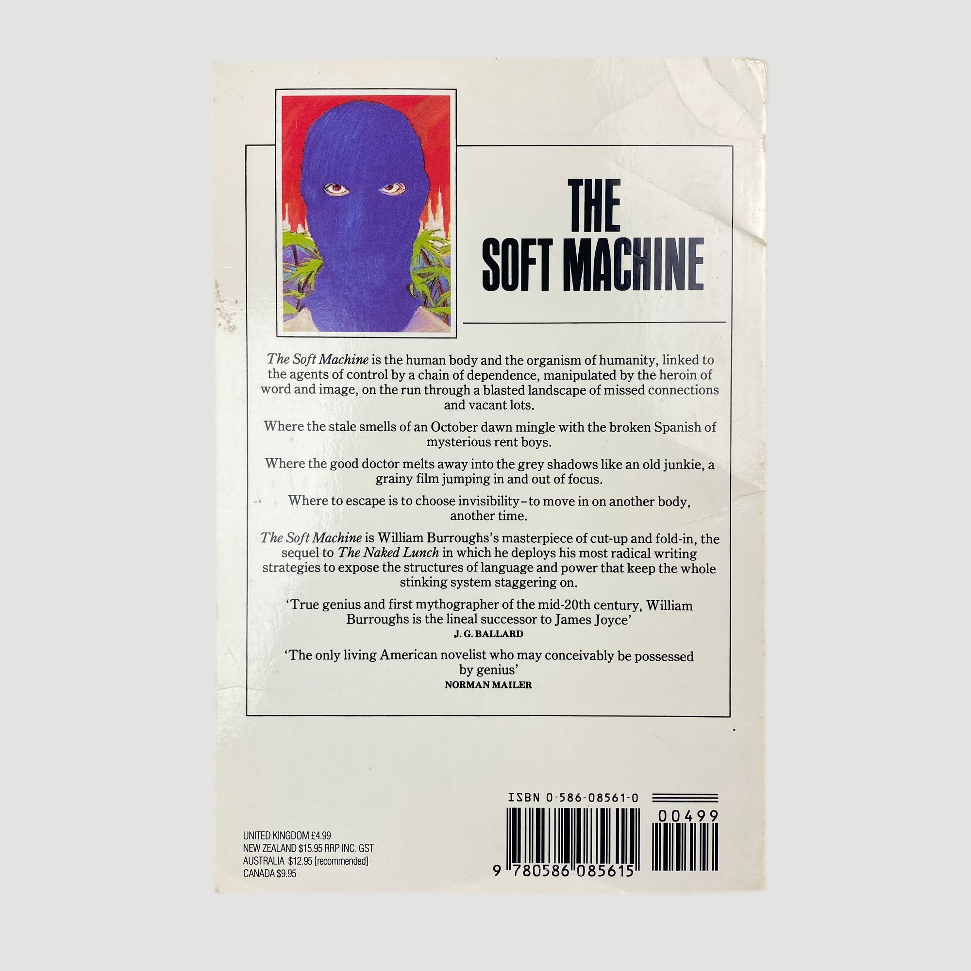 1992 William Burroughs 'The Soft Machine'