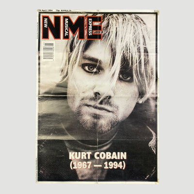 1999 Kurt Cobain NME Memorial Poster