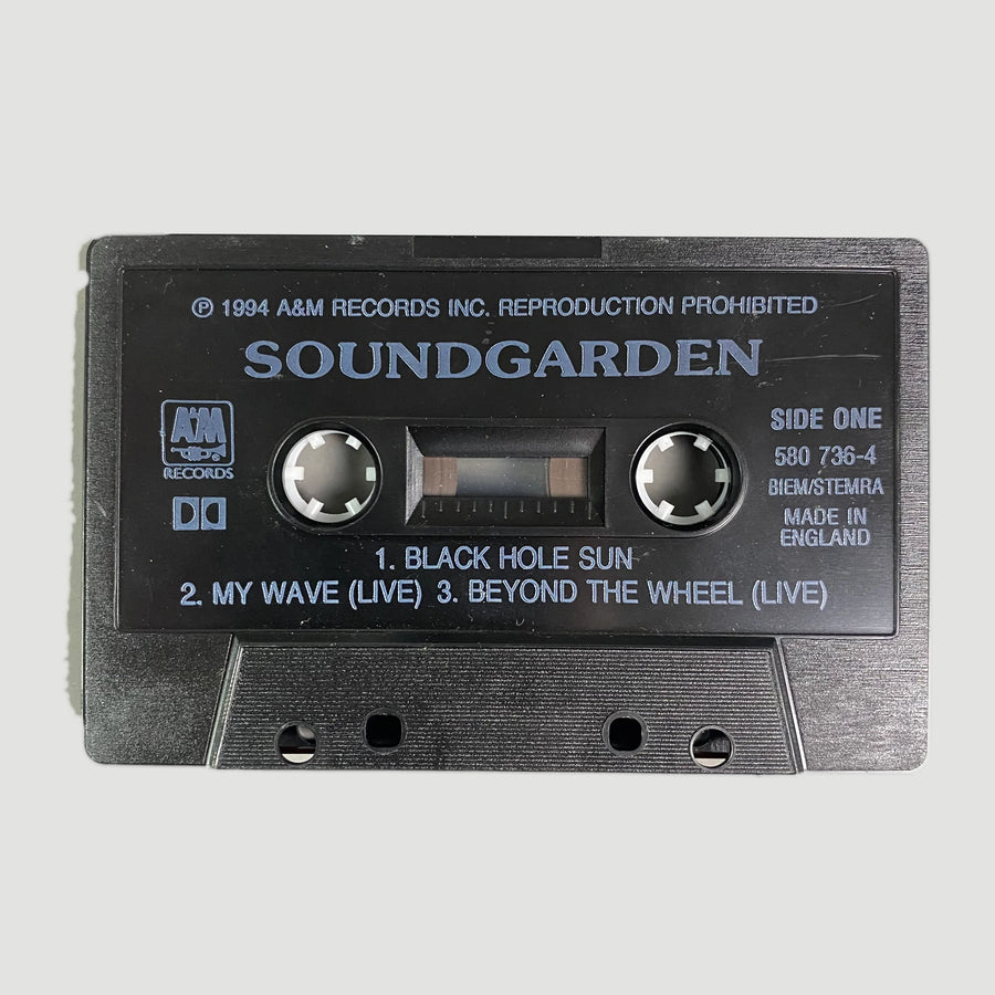 1994 Soundgarden Black Hole Sun Cassette