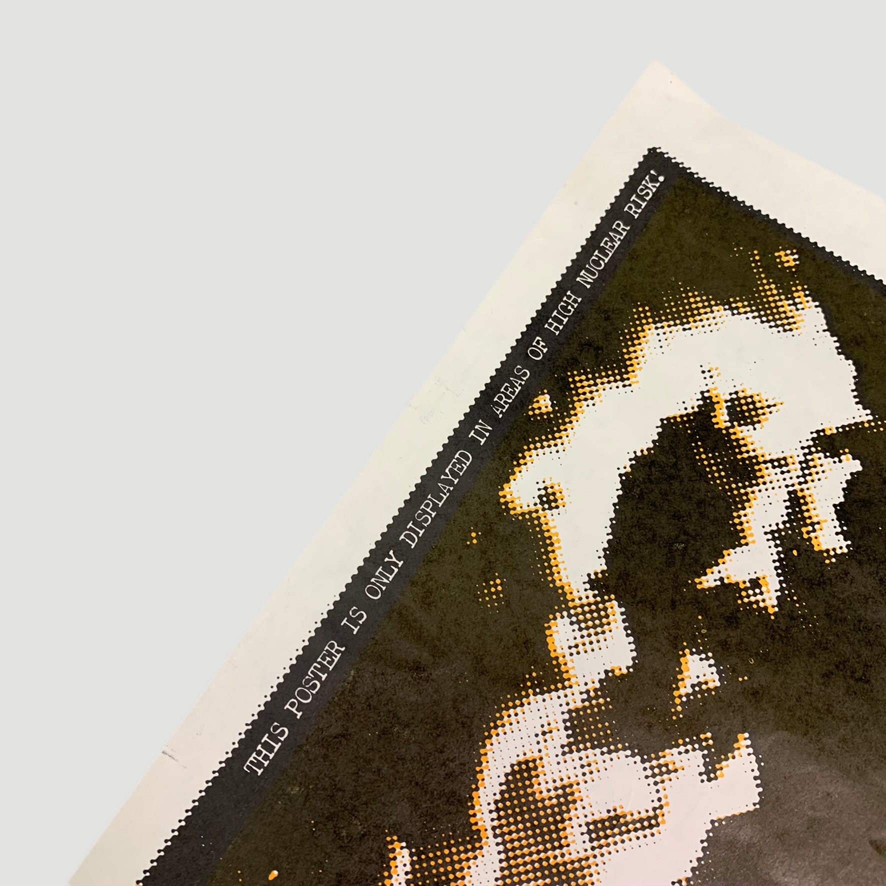 00's Nuclear Power Warning Poster