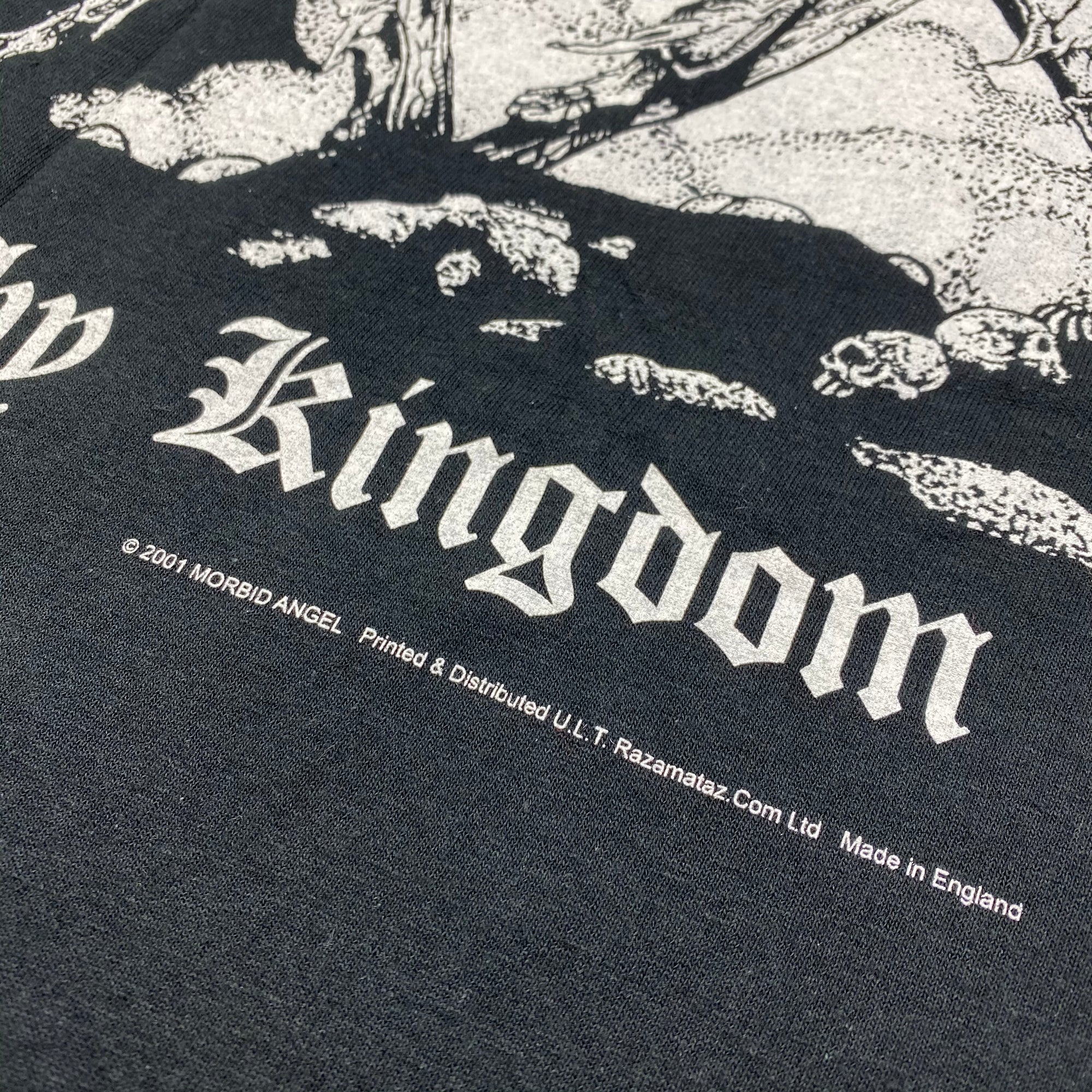 2001 Morbid Angel 'Thy Kingdom Come' T-Shirt
