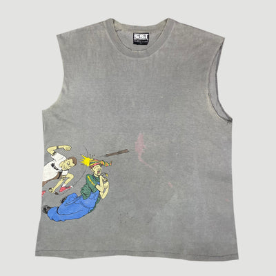 90’s SST Punk vs. Rave Sleeveless Tank