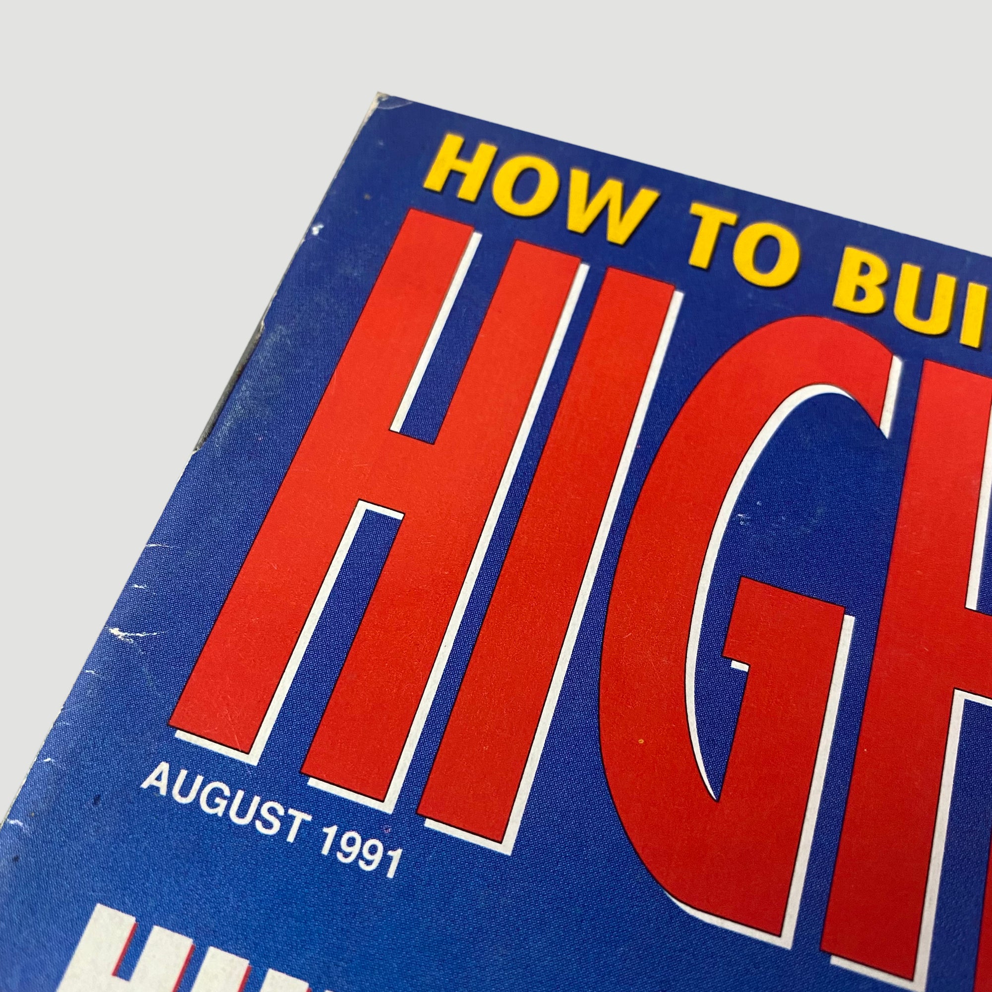 1991 High Times Hunter S Thompson Cover Issue