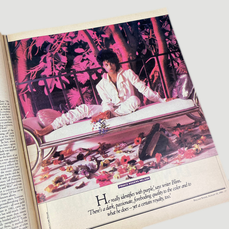 1984 Rolling Stone Prince Purple Rain Issue