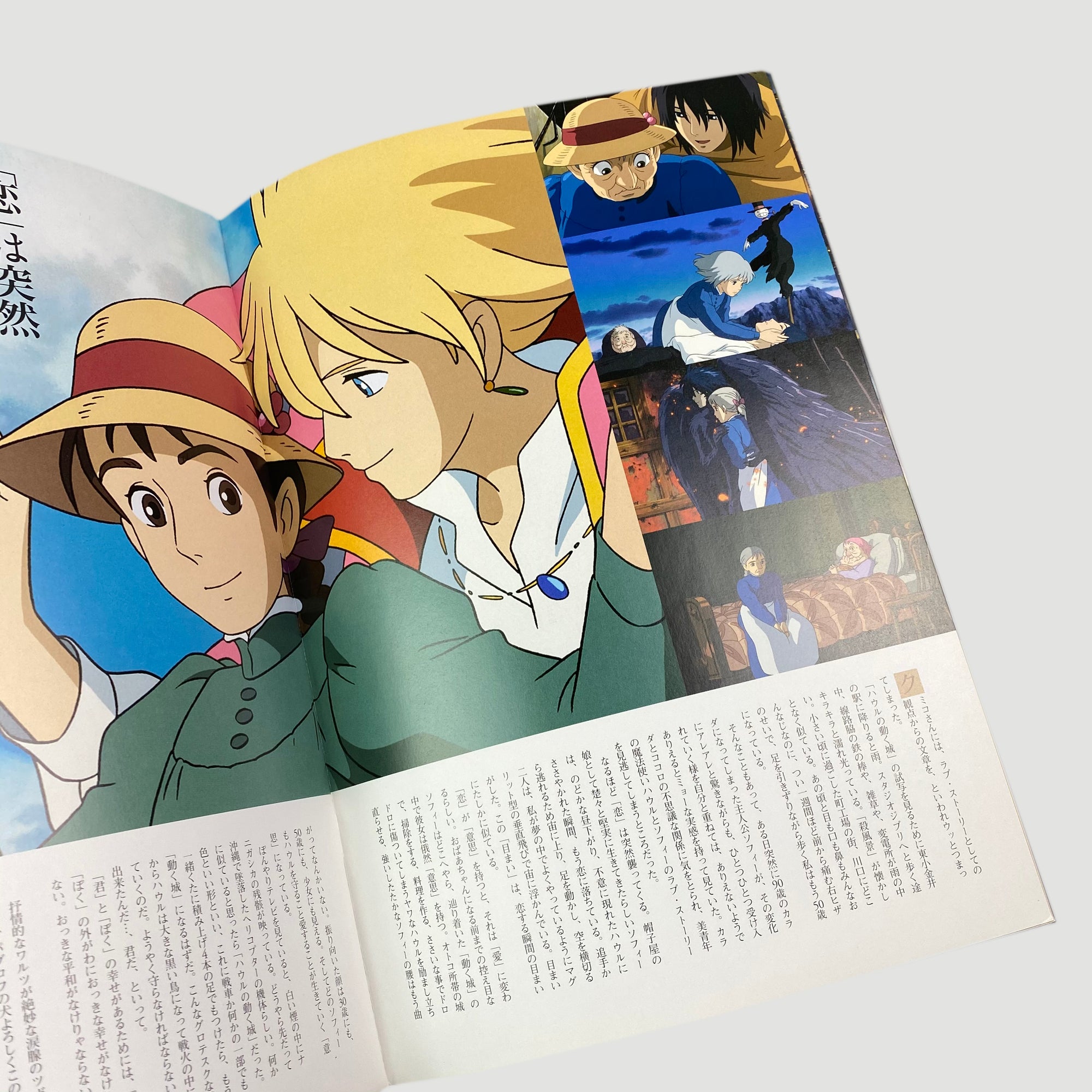 2004 Howl’s Moving Castle Japanese Movie Pamphlet