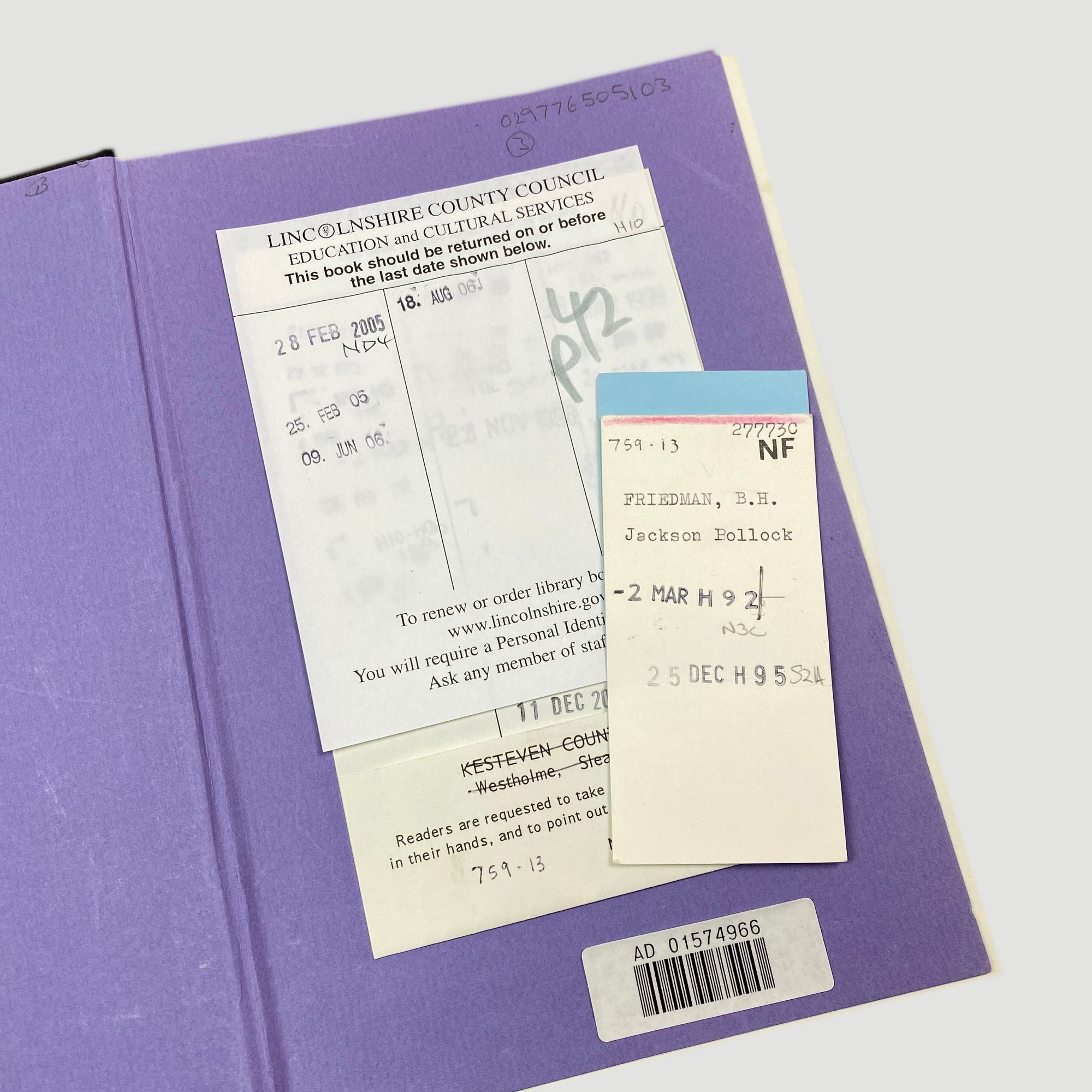 1963 B.H. Friedman 'Jackson Pollock'