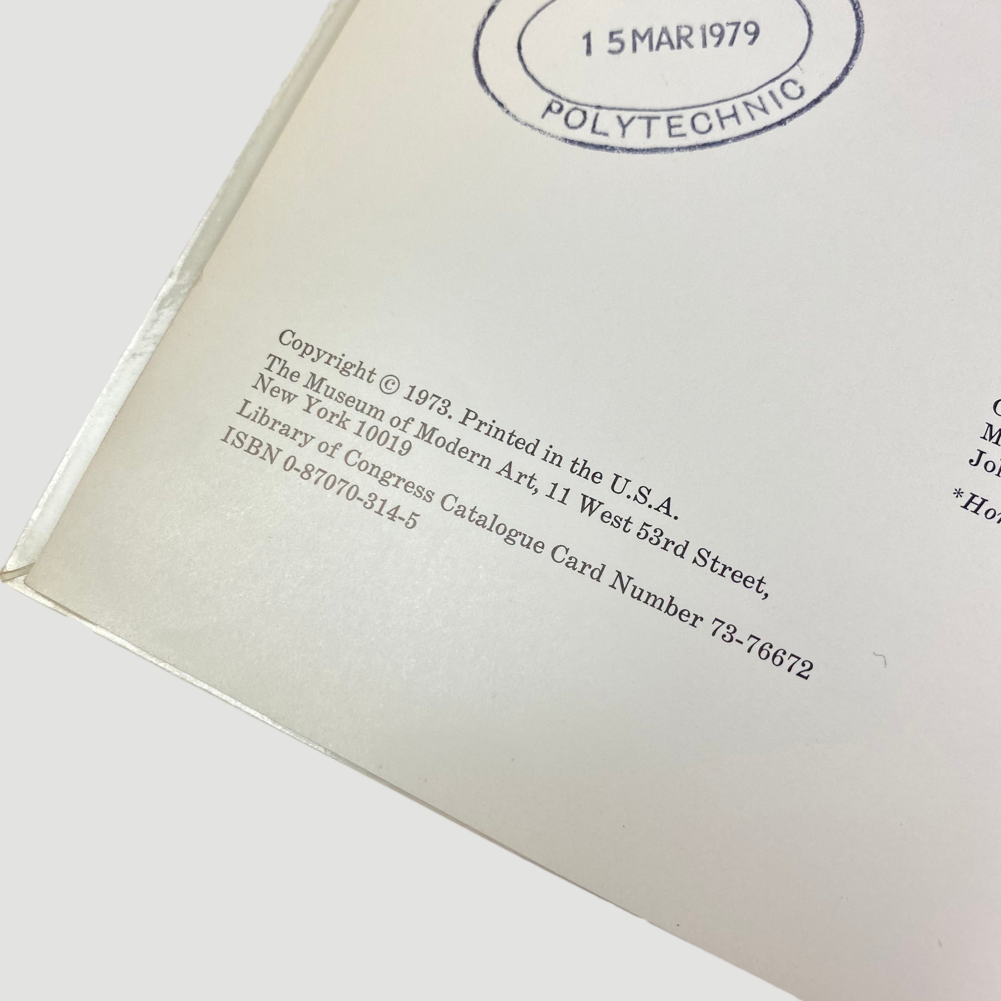 1973 Charles Eames - Furniture from the Design Collection