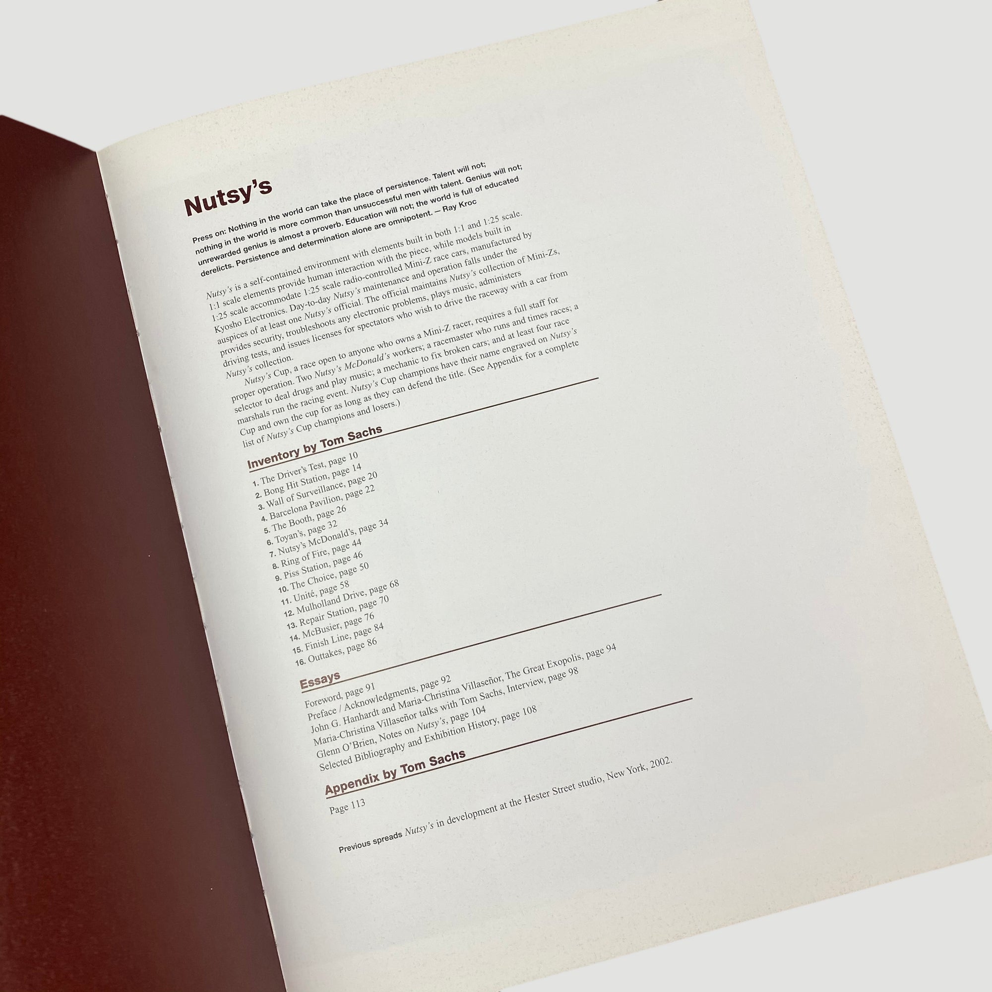 2003 Tom Sachs 'Nutsy's'