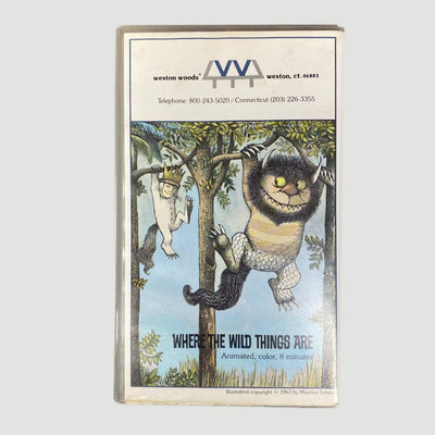 80's Where the Wild Things Are VHS